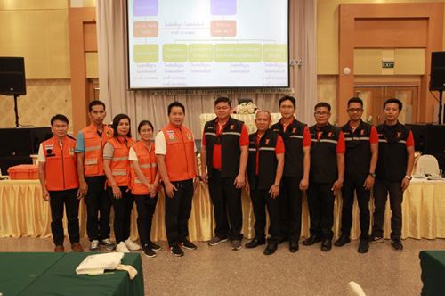 สัมมนาเชิงปฎิบัติการ “การเตรียมความพร้อมรับสถานการณ์เมื่อเกิดภัยพิบัติหรือเหตุฉุกเฉิน” (รูปแบบจำลองสถานการณ์)